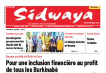 Une Sidwaya du 8-10-2024