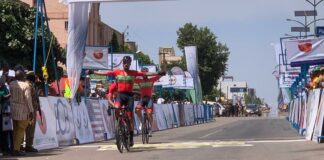 35e Tour du Faso: le Marocain El Kouraji Mohcine vainqueur de la 1re étape à Tenkodogo