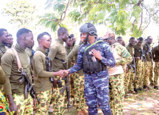Reconquête du territoire national : le Chef d’Etat-major adjoint de la Gendarmerie nationale galvanise les hommes