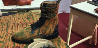 Innovation : des chaussures militaires made in Burkina exposées au SIAO