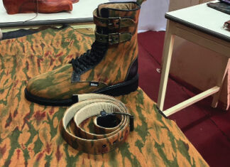 Innovation : des chaussures militaires made in Burkina exposées au SIAO