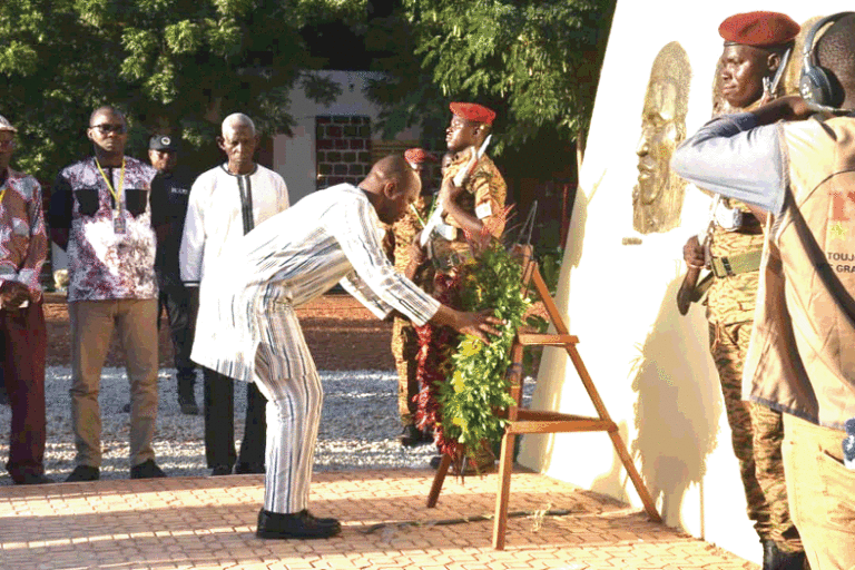 37e anniversaire de l’assassinat de Thomas Sankara : Honneurs et hommage au héros de la Nation