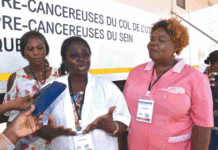 La clinique mobile de Bogodogo: Ddépistage gratuit des Cancers féminins au SIAO