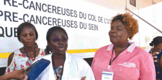 La clinique mobile de Bogodogo: Ddépistage gratuit des Cancers féminins au SIAO