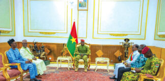 Coopération : le Grand chancelier des Ordres nationaux du Niger chez le président du Faso