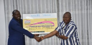 Effort de paix : le Burkinabè résidant aux USA, Salomon Kaboré donne 10 millions F CFA