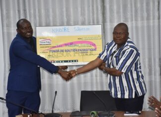 Effort de paix : le Burkinabè résidant aux USA, Salomon Kaboré donne 10 millions F CFA