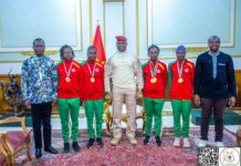 Cyclisme féminin : le Chef de l’État satisfait de la prestation des Etalons au Burundi