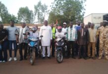 Le marathon de la Paix 2024 : Samadou Koudougou de Pouytenga et Marguerite Dambré de Koupela remportent la course de vélo tricycle
