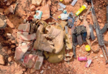 Une réserve d’armes et de carburant pulvérisée à Taouremba