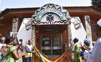 Baptême au SIAO : Le pavillon de la Créativité baptisé pavillon de la Créativité Thomas Sankara