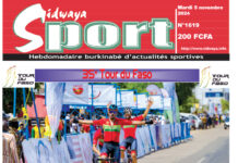 Une Sidwaya Sport du 5-11-2024