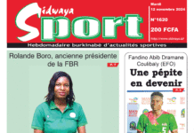 Une Sidwaya Sport du 12-11-2024