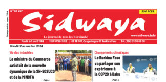 Une Sidwaya du 12-11-2024