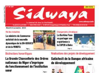 Une Sidwaya du 12-11-2024