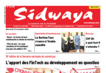 Une Sidwaya du 13-11-2024