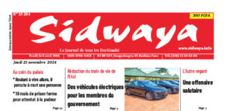 Une Sidwaya du 21-11-2024