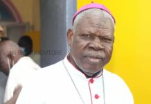 Rappel à Dieu de Mgr Jean-Marie Untaani COMPAORÉ: le Chef de l’État compatit à la douleur de l’Eglise catholique du Burkina Faso