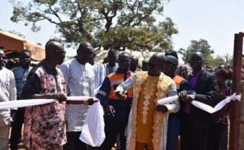 Burkina Faso : inauguration d’un Centre de traitement mutualisé d’or à Djikando à Gaoua.