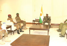 Niger : le général Tiani reçoit les chefs d’Etat-major de l’AES