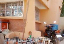 Ouagadougou : la police municipale a saisi 52 tubes de chicha dans un bar à Tampouy