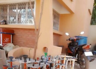 Ouagadougou : la police municipale a saisi 52 tubes de chicha dans un bar à Tampouy