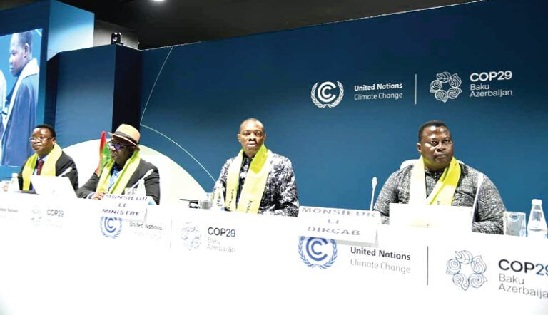 Changements climatiques: le Burkina Faso va partager son expérience à la COP29 à Baku