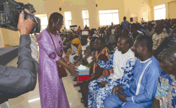 Mois de solidarité: au moins 300 millions F CFA attendus