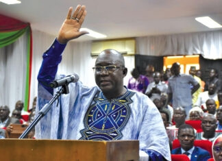 Autorité supérieure de contrôle d’Etat : le nouveau contrôleur d’Etat, Lassané Compaoré a prêté serment