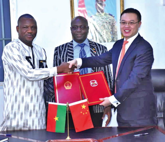 Sécurité alimentaire : la Chine accorde 5 millions de dollars US au Burkina