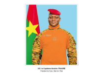 la nouvelle photo officielle de Son Excellence, le capitaine Ibrahim Traoré, président du Faso, chef de l’Etat