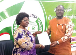 Agence d’information du Burkina : Batouré Lamizana installée comme Présidente du conseil d’administration