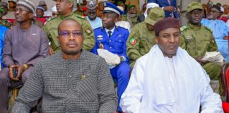 45e édition du Sabre National du Niger : Le Premier ministre, Jean Emmanuel OUEDRAOGO, assiste à la finale.