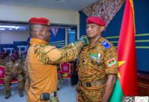 Forces armées nationales : le nouveau CEMGA reçoit ses attributs de Général de brigade