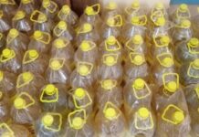 Burkina : la Brigade mobile de contrôle et de répression des fraudes saisie 96 cartons d’huile alimentaire non autorisée au Sahel