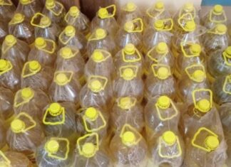 Burkina : la Brigade mobile de contrôle et de répression des fraudes saisie 96 cartons d’huile alimentaire non autorisée au Sahel