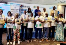 Awards des REMAPSEN : Madina Belémviré de bulletin santé lauréate du 1er « Prix Michel Sidibé » presse en ligne