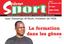 Une Sidwaya Sport du 17-12-2024