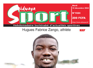 Une Sidwaya Sport du 10-12-2024