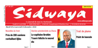 Une Sidwaya du 10 et 11-12-2024