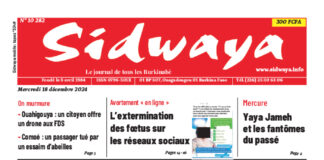 Une Sidwaya du 18-12-2024