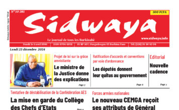 Une du 23-12-2024