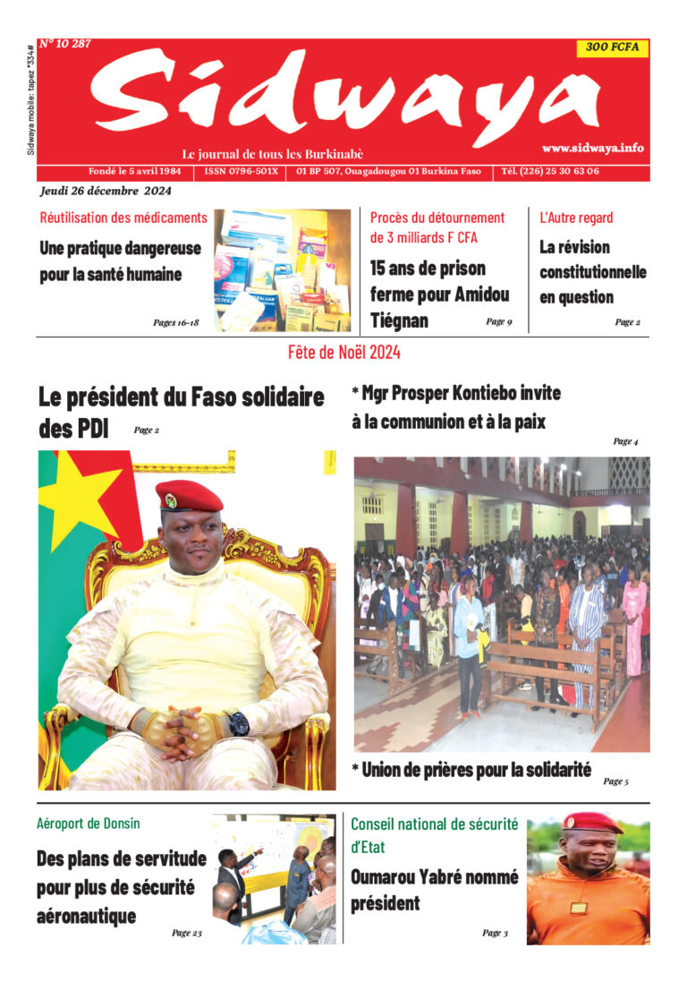 Une du 26-12-2024