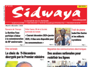 Une Sidwaya