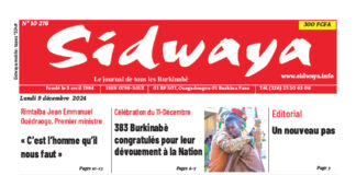 Sidwaya du 09-12-2024