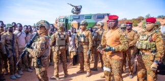 Détachement de Barsalogho : le Président du Faso félicite les combattants
