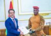 Coopération : cinq nouveaux ambassadeurs présentent leurs lettres de créance au Président du Faso