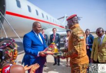 Coopération Burkina Faso- République centrafricaine : le Président TOUADERA à Ouagadougou