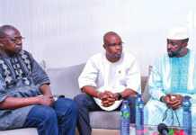 Conduite de l’action gouvernementale: le Premier ministre sollicite l’accompagnement de la FEME, de la FAIB et de l’Eglise catholique