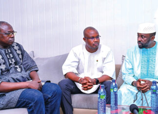 Conduite de l’action gouvernementale: le Premier ministre sollicite l’accompagnement de la FEME, de la FAIB et de l’Eglise catholique